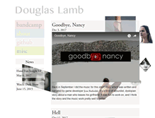 Tablet Screenshot of douglaslamb.com